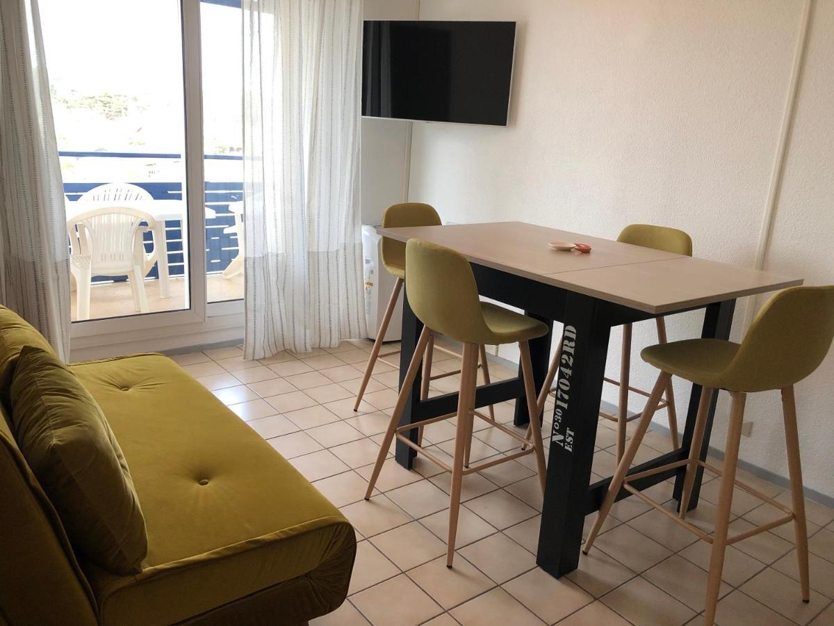 Appartement Climatise Avec Piscine & Mer Bleu Marine 拉卡诺 外观 照片