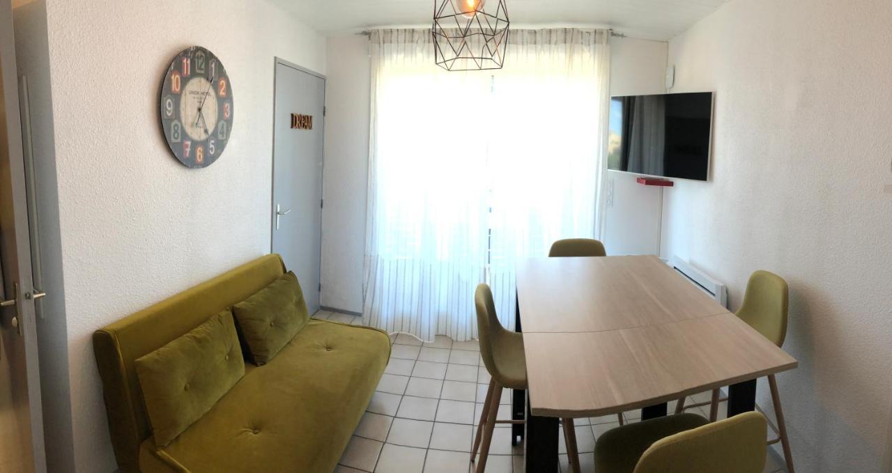 Appartement Climatise Avec Piscine & Mer Bleu Marine 拉卡诺 外观 照片