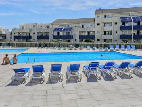 Appartement Climatise Avec Piscine & Mer Bleu Marine 拉卡诺 外观 照片